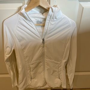 White outer wear jacket